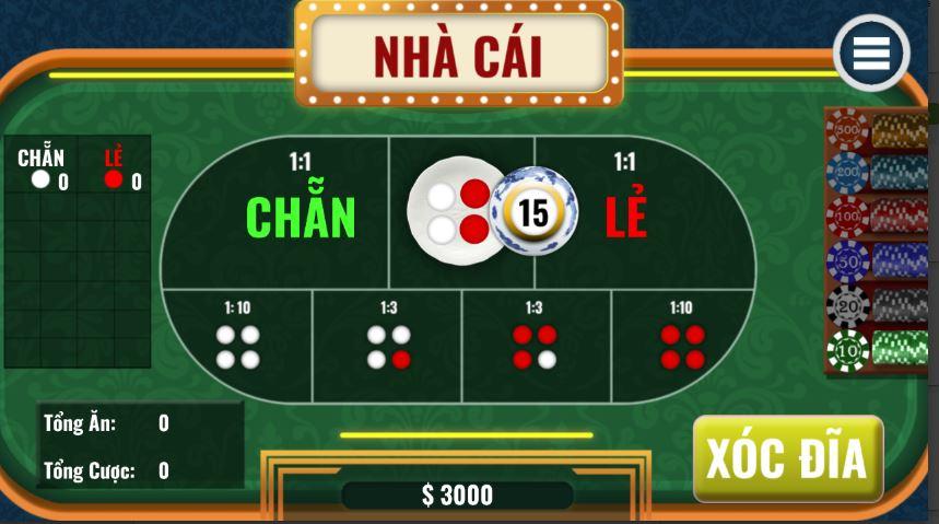 xóc đĩa bịp