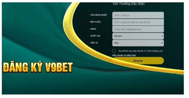 tài khoản V9bet