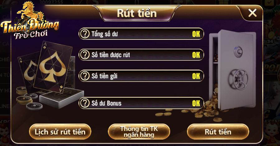 rút tiền TDTC