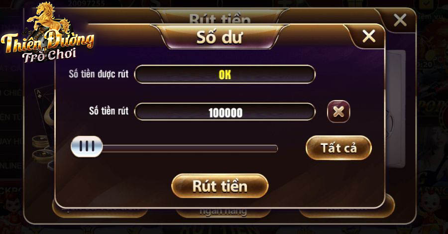 rút tiền TDTC