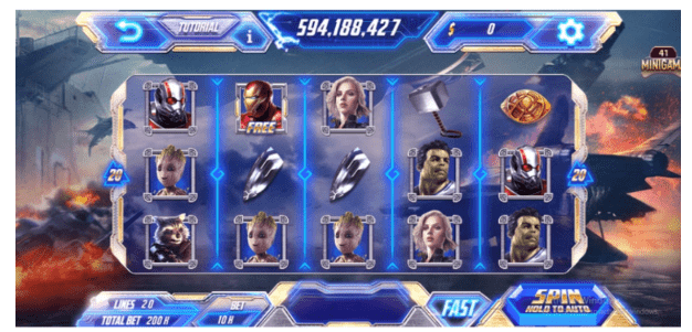 Nổ Hũ Avenges 188Bet