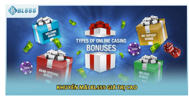 khuyến mãi đăng nhập BL555