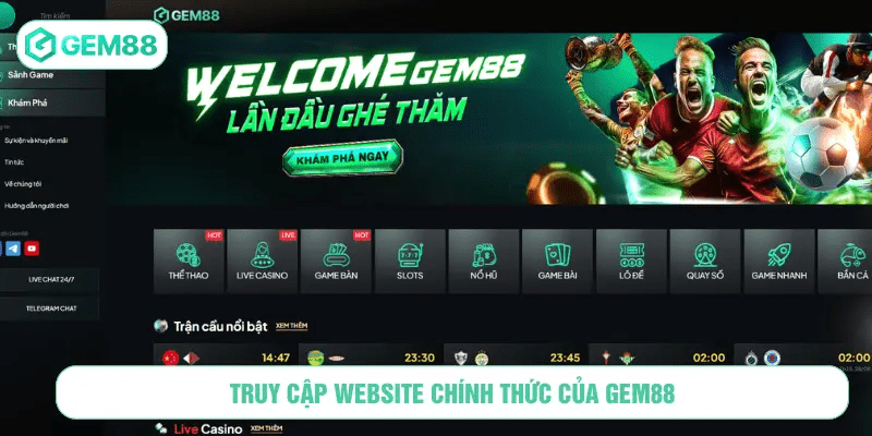 ĐĂNG NHẬP GEM88