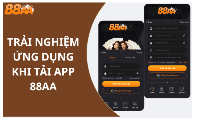 Hướng dẫn tải app 88a