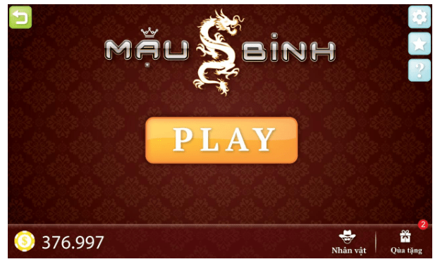 game bài mậu binh