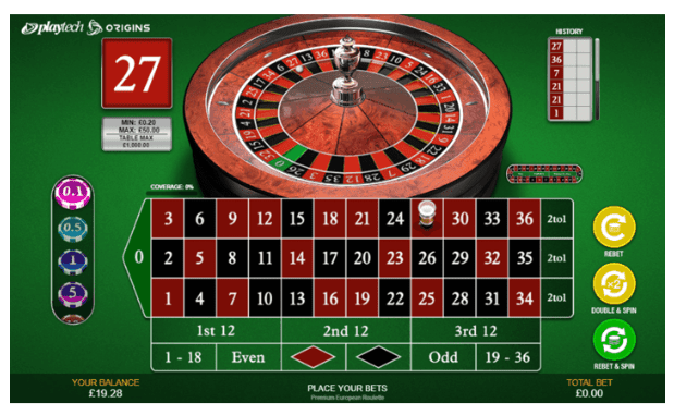 Chiến lược roulette Martingale