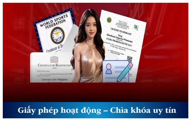 Giấy phép hoạt động 789CLUB
